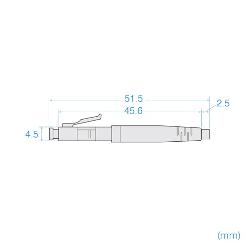 SANWA SUPPLY Быстрый оптический коннектор LC (Одиночный режим) HKB-AC-FLCSM