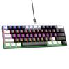 Горячая распродажа AMZ 60% Механическая клавиатура 61 клавиша 60 процентов RGB LED подсветка Teclado Gamer Проводная игровая клавиатура для ноутбука компьютера