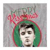 Elvis Presley Unisex Adult Merry Kissmas Long-Sleeved T-Shirt
