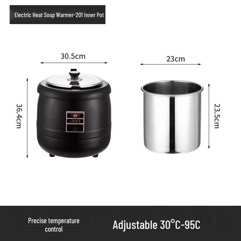 Zhenggang Commercial Electric Soup Warmer Pot