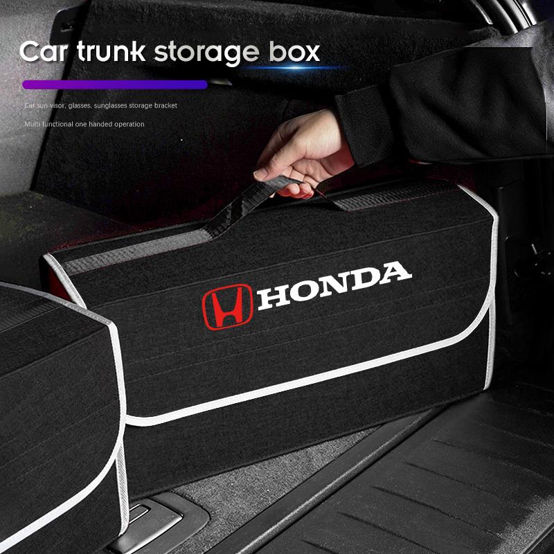 TQDX8 Car Trunk Storage Box Folding Tools Case For Honda Civic Accord Crosstour Spirior Odyssey Avancier UR-V Sienna Elysion CR-Z
