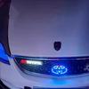 lqzh5 5D LED Emblem Light for Toyota Corolla Camry RAV4 Highlander Yaris Vios Crown Prius Front Grill and Rear Trunk Car Accessories