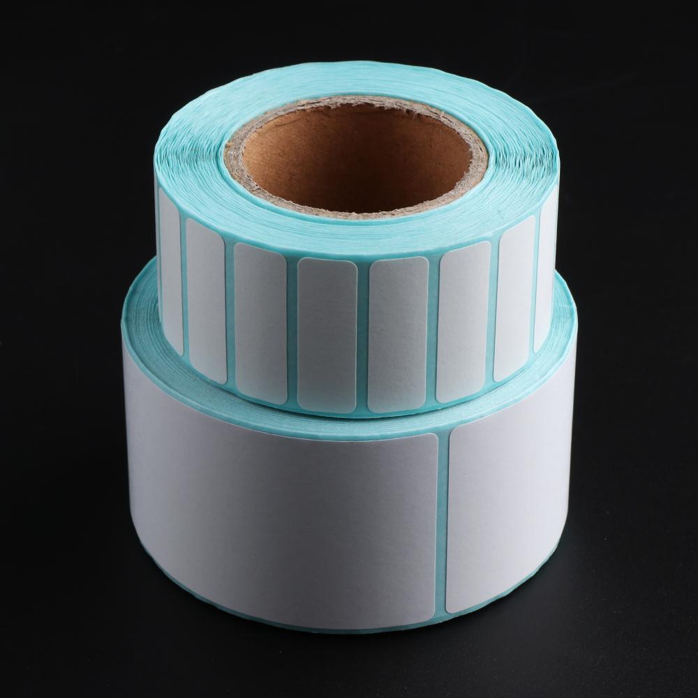 Удобная пустая бирка Супермаркет Цена Термонаклейка Упаковка Этикетка Клейкая Бумага Водонепроницаемая