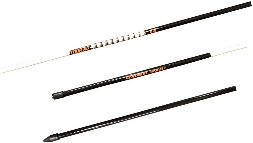 Graphite Design 1 Alignment Stick Cover 2020 Tour Issue & (White/Black Model) (Black Orange)