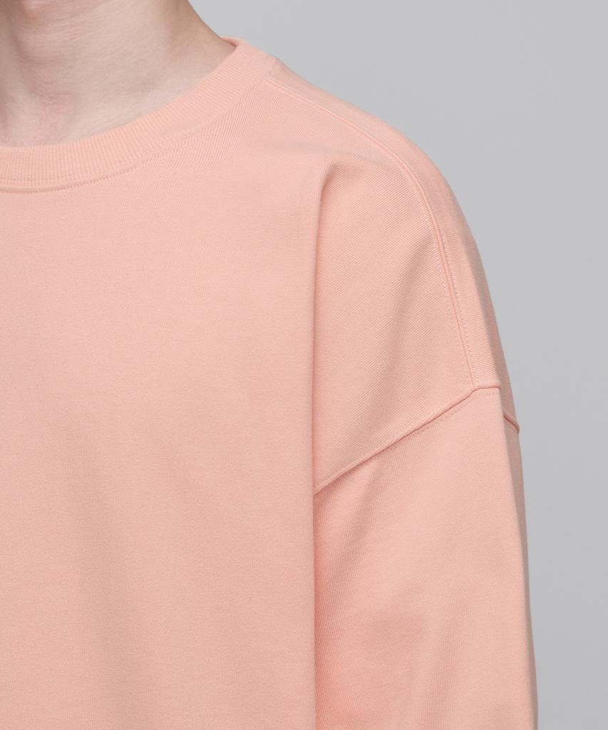 MUSINSA STANDARD Oversized Sweatshirt [Peach]