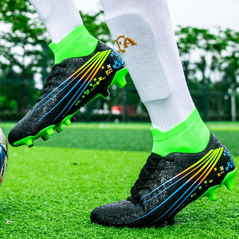 Мужские футбольные бутсы TF/FG, футбольные бутсы до щиколотки для мужчин, подростков, взрослых, бутсы для тренировок на траве, кроссовки 35-47