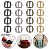 Girls Toys Diy Dolls Buckles Pattern Belt Buttons Doll Bags Accessories Tri-glide Buckle