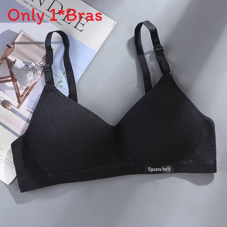 Cotton Girls High School Bralette With Removable Straps And Breathable Comfort For Teen Athletes