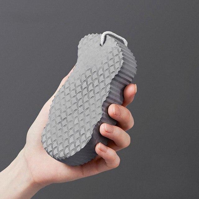 Отшелушивающая губка для ванны для очистки тела, массажер для удаления омертвевшей кожи, чистящая щетка для душа, губка для пилинга, волшебная губка