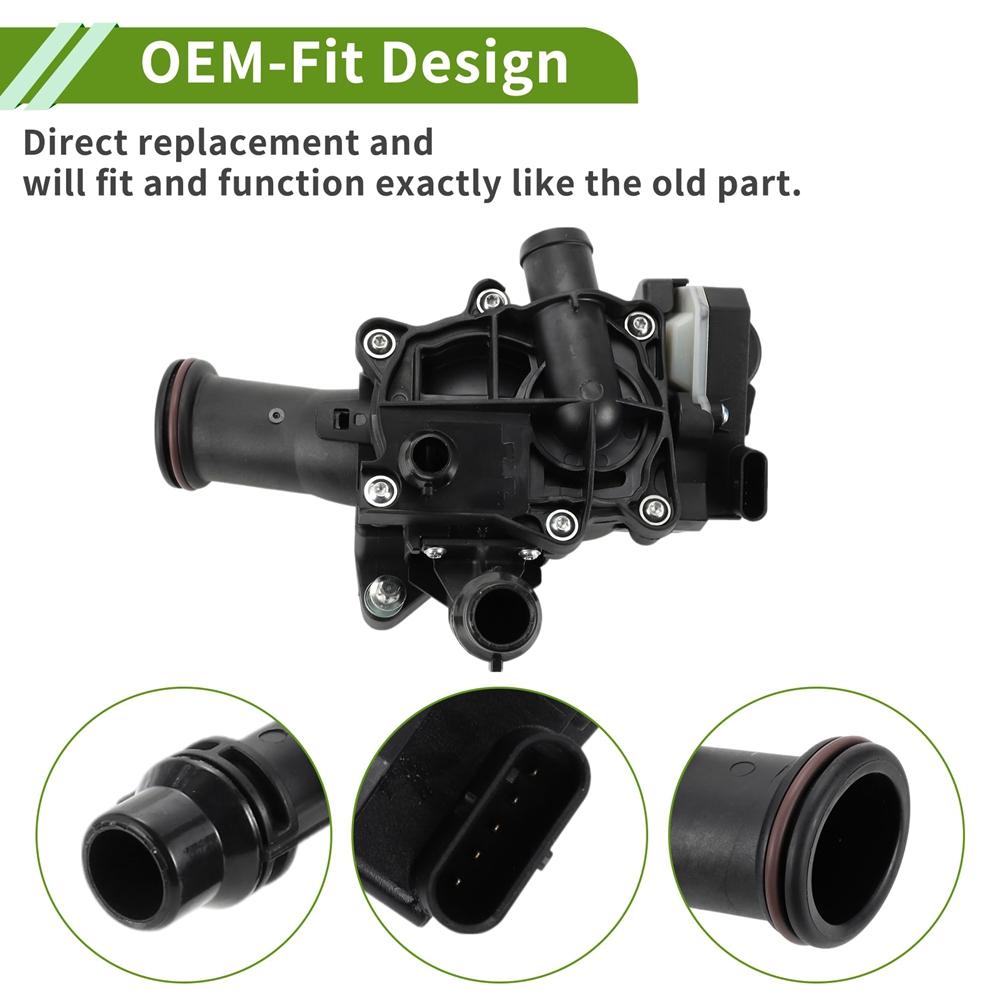 Engine Coolant Thermostat Housing Assembly 11537642854 For BMW 540I Xdrive 2017-2020 Car Replacement Part