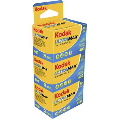 Kodak Цветная негативная пленка 35 мм ULTRAMAX400 36 кадров набор из 3 шт. 1024389