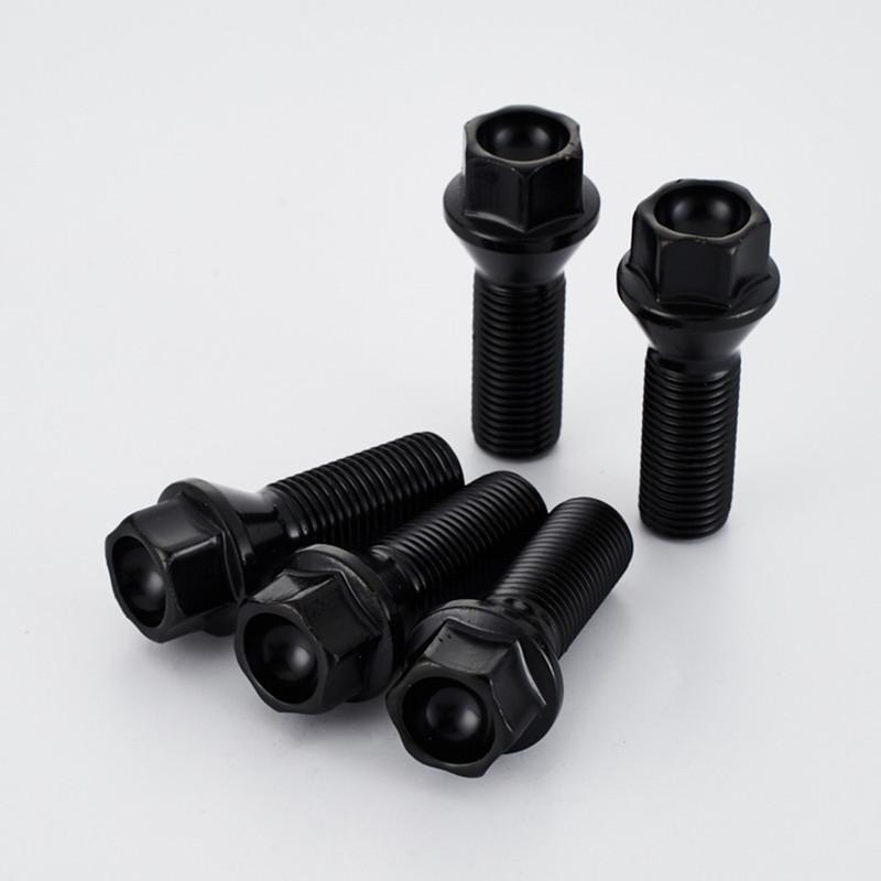 lug bolts For BMW 36136781150(M12*1.5),36136781151(M14*1.25),36136781152(M14*1.5),hex 17mm BMW Wheel Nuts