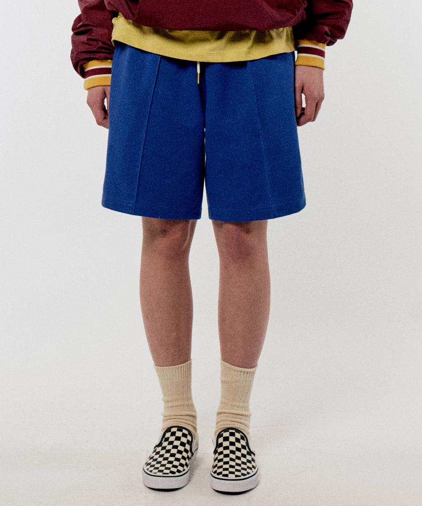GOLDEN SUNSHINE Golden Track Shorts_Royal Blue