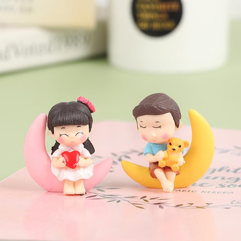Любители пара миниатюрная мини-кукла DIY фигурки террариума сказочный садовый декор подарок на день Святого Валентина аксессуары для дома
