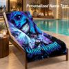 Solo Leveling Custom Name Beach Towel Large Soft Towel for Indoor Bathroom Outdoor Beach