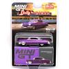 MINI GT Масштаб 164 MiJo TOYS - 1954 Lincoln Capri Хот-род (Фиолетовый металлик)
