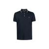 Polo SS22 Embroidered Logo Cotton Blend Short Sleeve Polo Shirt Men Tops Blue 710862961001NAVY-410