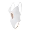 Women Shapewear Deep V-Neck Body Shaper Backless U Plunge Thong Shapers Waist Trainer Women's Clear Strap Padded Push Up Shapewear