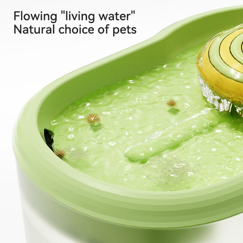 2,2 л, ультра тихий фонтанчик для воды для кошек, электрическая поилка для кошек, автоматический фильтр, стерилизовать, безопасный диспенсер для воды для домашних животных