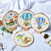 Animals Pattern Stitching Embroidered Starter Kit Cloth Embroidery New Cross Stitch Kits  Adults