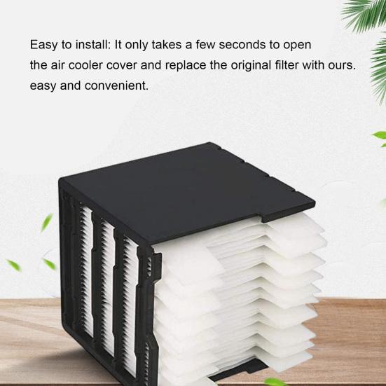 28 шт. мини-охладитель воздуха, фильтр для личного пространства, охладитель, увлажнитель, кондиционер, водопоглотитель