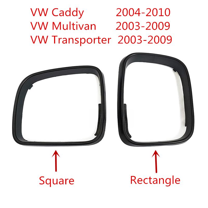 Side Mirror Frame Holder For VW Caddy 2004-2010 Multivan Or Transporter 2003-2009 Rearview Mirror Frame Automotive Accessories