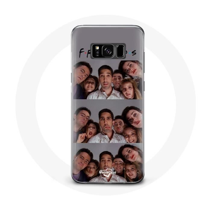 Coque - Friends - Samsung Galaxy S8 Plus - Souple - Gris - Protection