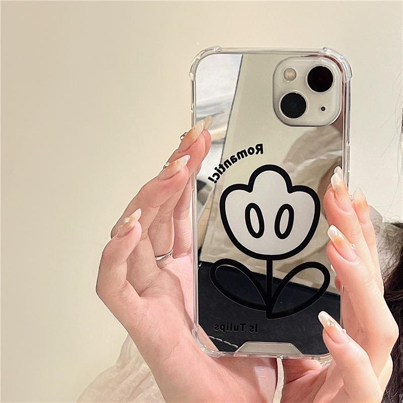 Зеркальный чехол Zhitai для Apple iPhone 14 Pro Max/13, Креативный дизайн для Huawei P60 и Honor 90