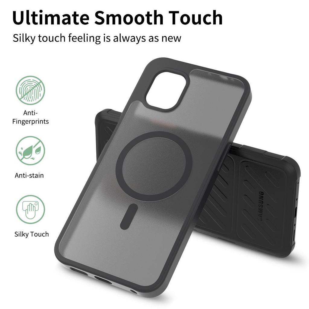Чехол-бампер Samsung Xcover 7 Pro Magnetic Silver Shield