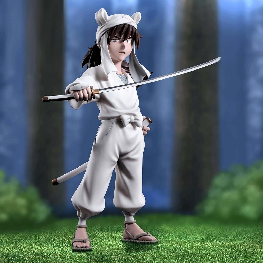 Doi Hansuke Tenki Фигурка по фильму Nintama Rantaro Dokutake Ninja Strongest Strategy 22 см из 2 официальных товаров + примерные размеры команды. [Типы наборов]