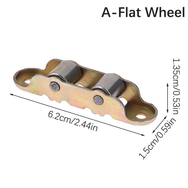 80 Тип, плоские/пазовые двойные колеса, металлические раздвижные двери, оконный шкив, поддержка нижней раздвижной роликовой направляющей, аксессуары для оборудования