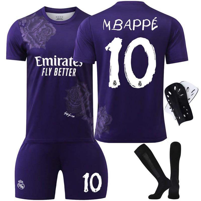 2425 Y3 Co-branded Football Shirt No. 7 C Rovinicius 5 Bellingham 10 Mbabpe Jersey Set
