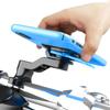 Motorcycle Bike Phone Holder Stand Bicycle Quad Lock Phone Holder Bike Holder 360° Rotatable Navigation Support Security Bracket