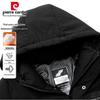 Pierre Cardin Men's Detachable Hood Padded Jacket