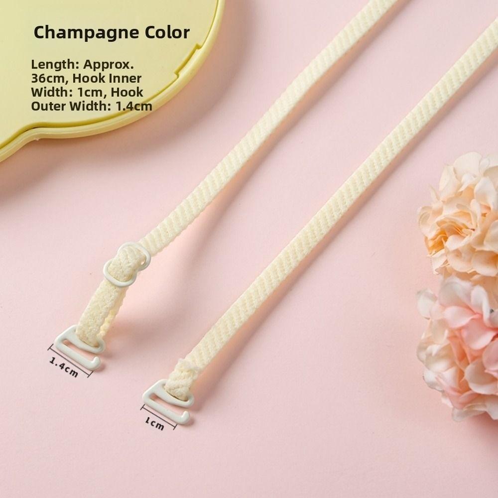 2 шт. Эластичные бретели для бюстгальтера, Нескользящие аксессуары для нижнего белья, Подходящие к нижнему белью