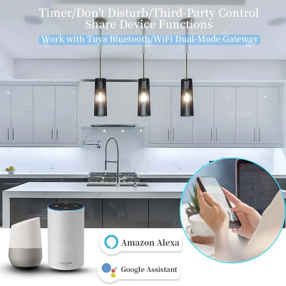 WB5 WiFi 5 IN 1 LED Controller Tuya APP Alexa Google Home Voice Control RGB RGBW CCT Led Strip Dimmer Bluetooth APP RF Remote