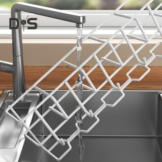 Полый стеллаж для хранения зонтов, настенная вешалка для пальто с 6 вешалками, органайзер для шляп и одежды для ванной комнаты, гостиной