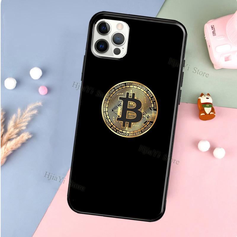 Мягкий чехол с биткойнами BTC для iPhone 13 11 Pro Max 12 mini X XR XS MAX 6 6S 7 8 Plus SE 2020 5S, чехол для телефона