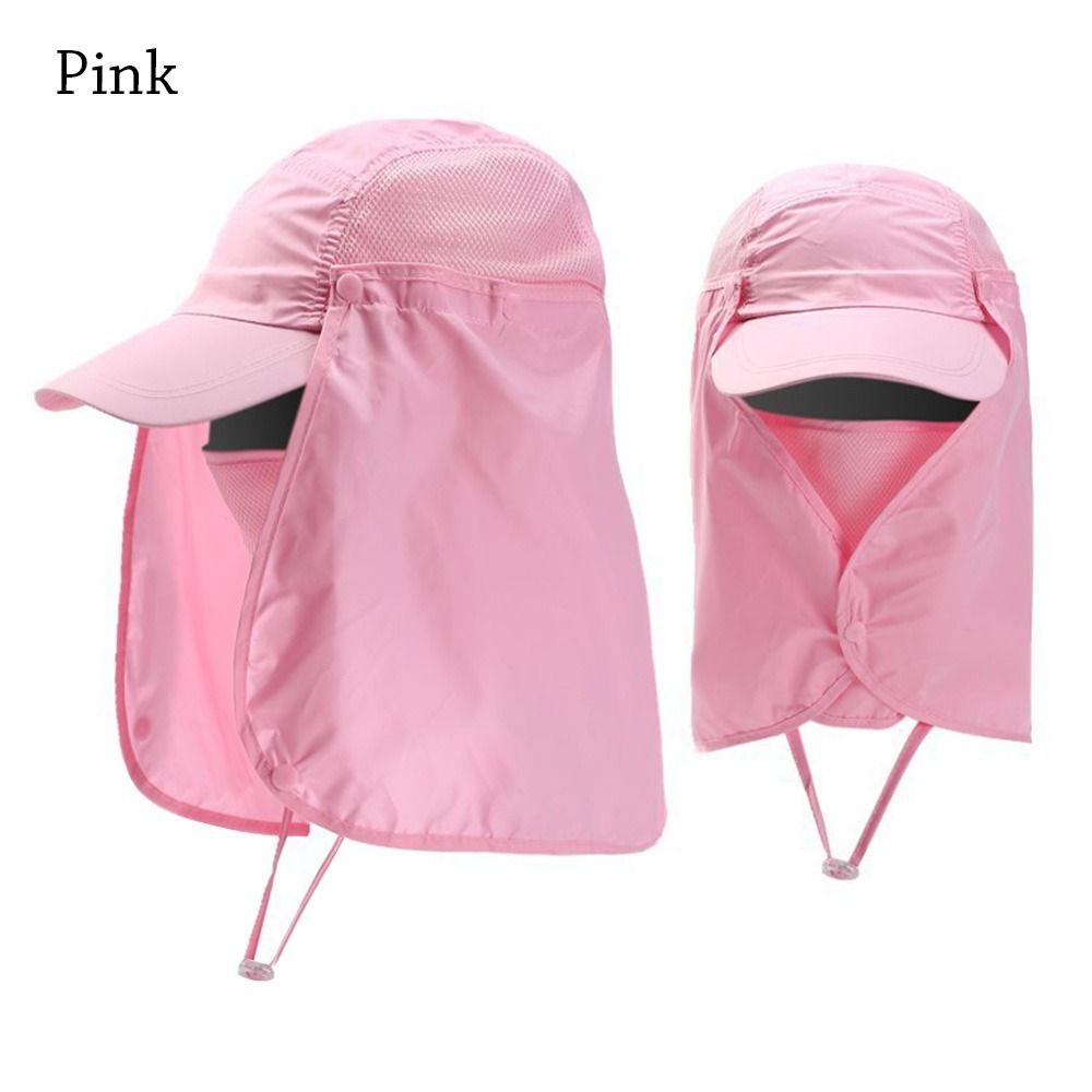 Summer UV Sun Protection Adjustable Fisherman Cap Baseball Cap Fishing Sun Hat Sunshade Hat
