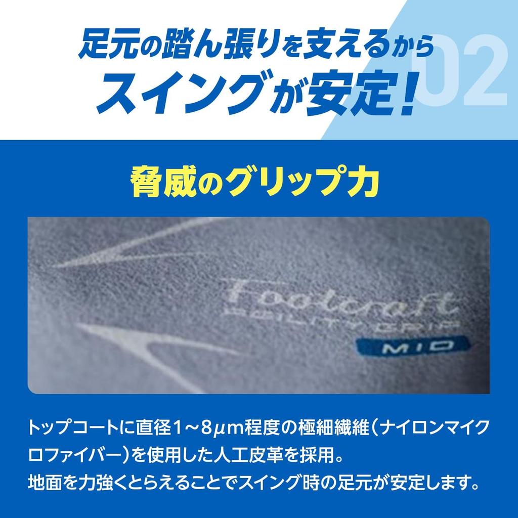 Тип гольфа Footcraft Blue L [ZAMST] (25~26,5 см)