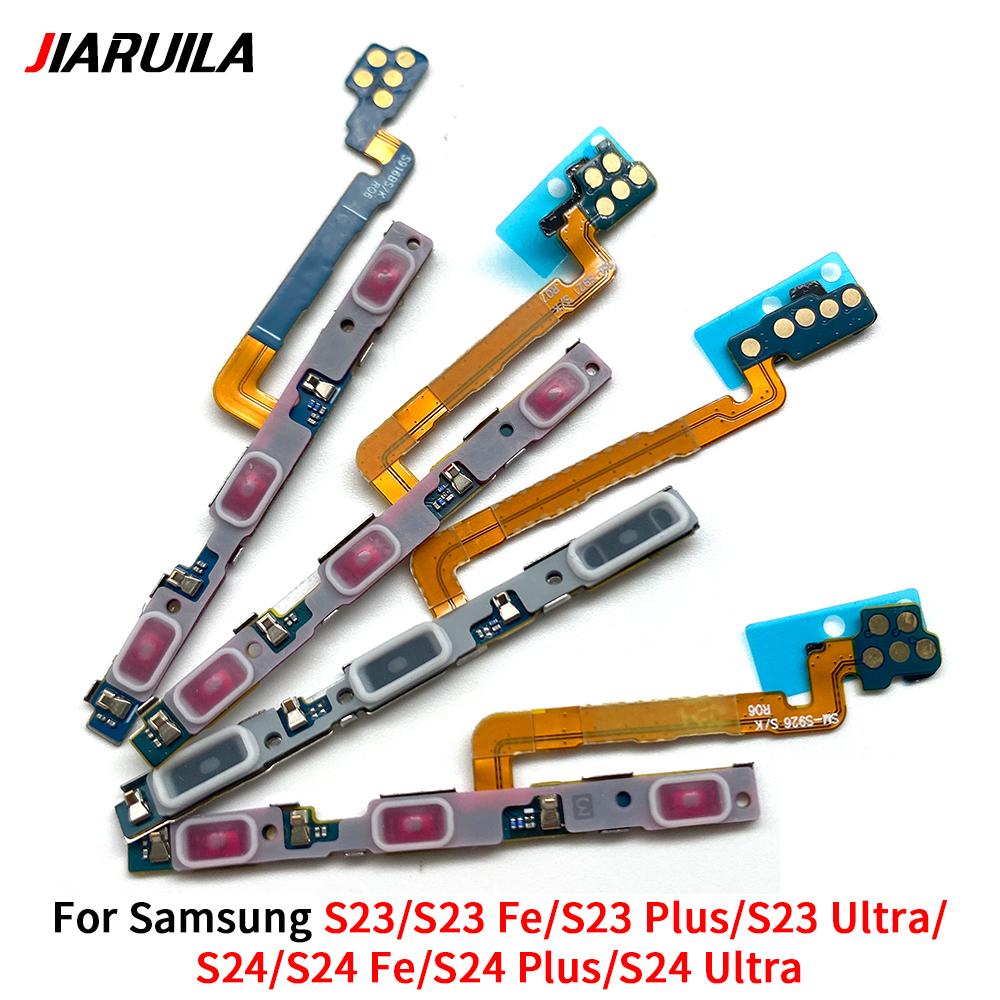 Для Samsung S11 S11 S11 Plus Ultra S11 Fe S11 Fe Боковая кнопка Переключатель Клавиша громкости Включение Выключение Шлейф Запчасти