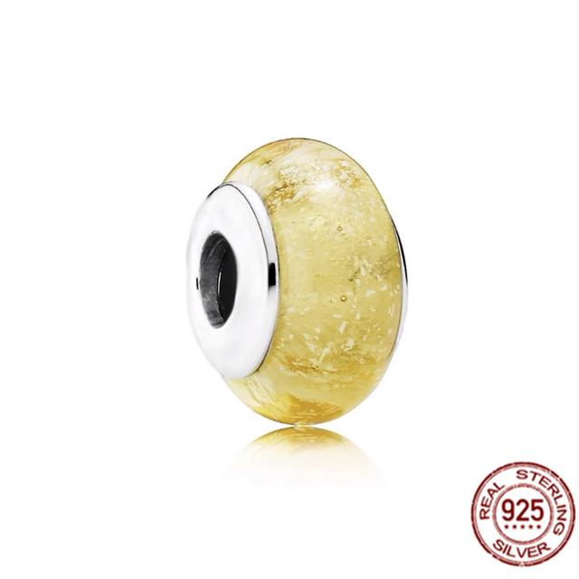 Стерлингового серебра 925 пробы, белый, красный, синий, счастливый четырехлистный клевер, муранское стекло, очаровательные ювелирные изделия, бусины, подходят для милого модного браслета