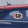 B0511# SU (USSR) Sticker On The Car Vinyl Decal Waterproof Decoration for Rear Window Car Stickers