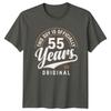 Этот парень официально 55 Унисекс Футболка 55-й День Рождения Винтажный Стиль Подарок Для Него