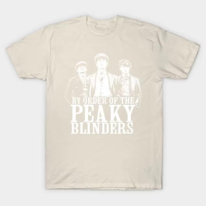Peaky Blinders Gangster Family Graphic Unisexs TShirt Unisexs Clothing Cotton Short Sleeve Y2k Popular Fashion Tee 2026 Summer