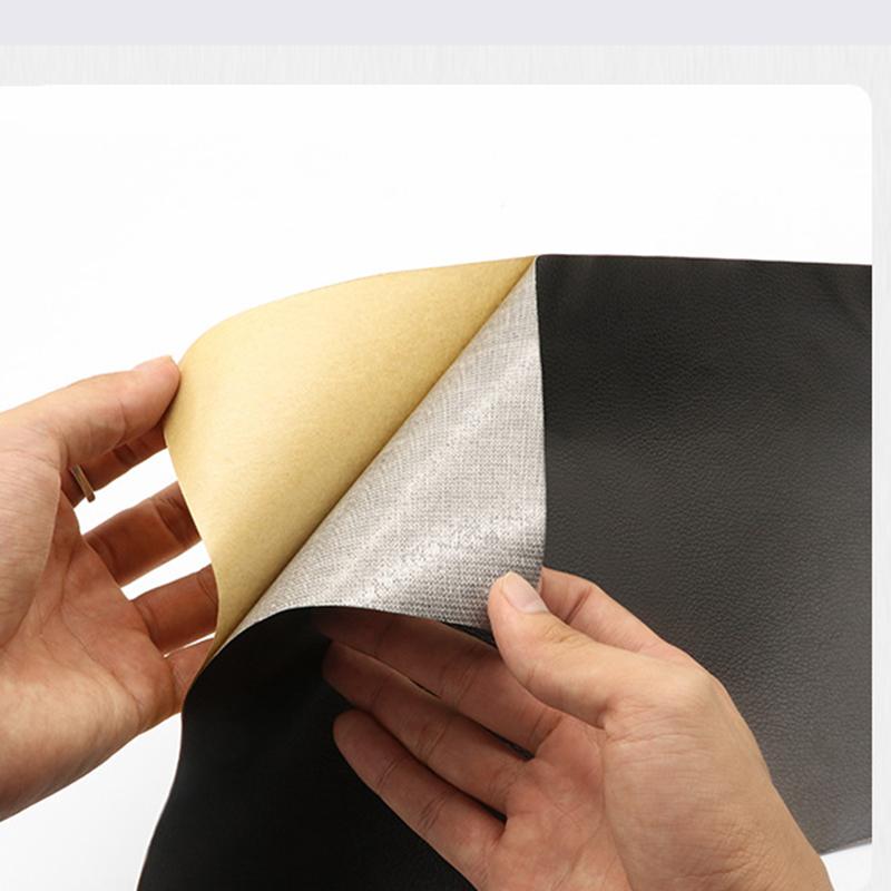 Заплатка для ремонта кожи Самоклеящаяся кожаная наклейка из искусственной кожи на ткань Кожаная одежда Диваны Автокресла Мебель Сумки Ремонт Липкий