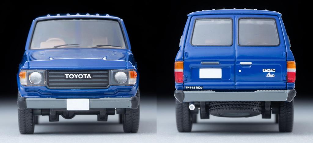 TOMYTEC Tomica Limited Vintage Neo Toyota Land Cruiser 60 Standard Blue Готовый продукт 330875 1/64 LV-N279d