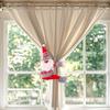 Santa Claus Christmas Curtain Tieback Plush Curtain Strap New Curtain Holders  Home Decor