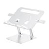 Foldable Laptop Stand Ergonomic Desktop Holder for Laptop Tablets 10 17.3inch Aluminum Construction Silver
