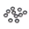 10 Pcs Mr115Zz Miniature Metal Shielded Rubber Sealed Bearing Model 5 X 11 X 4Mm